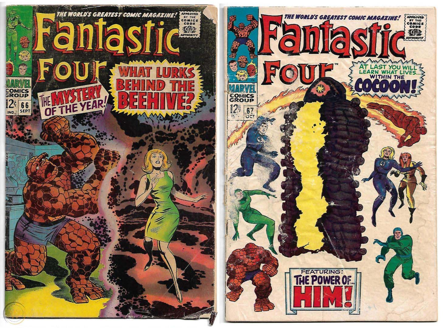 Fantastic Four #66 #67