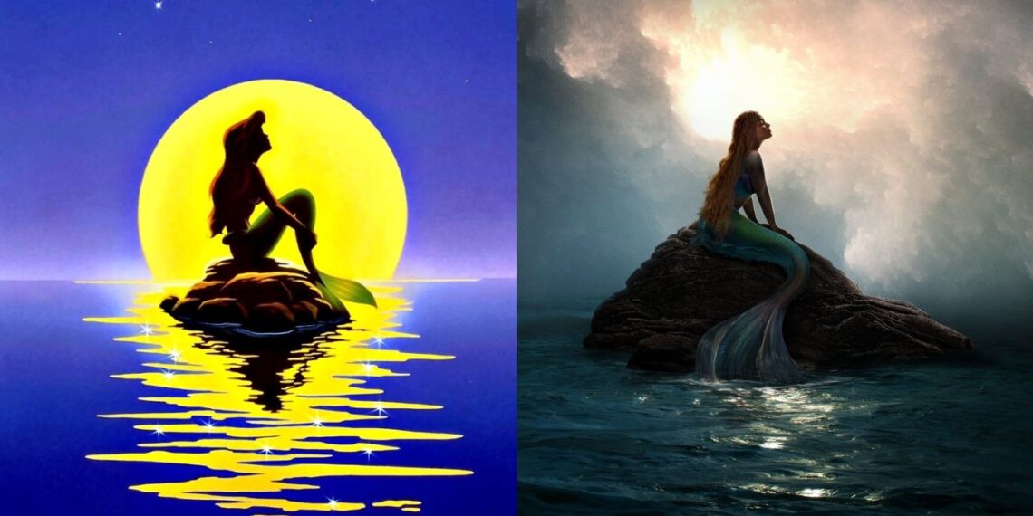 the little mermaid 1989 and 2023