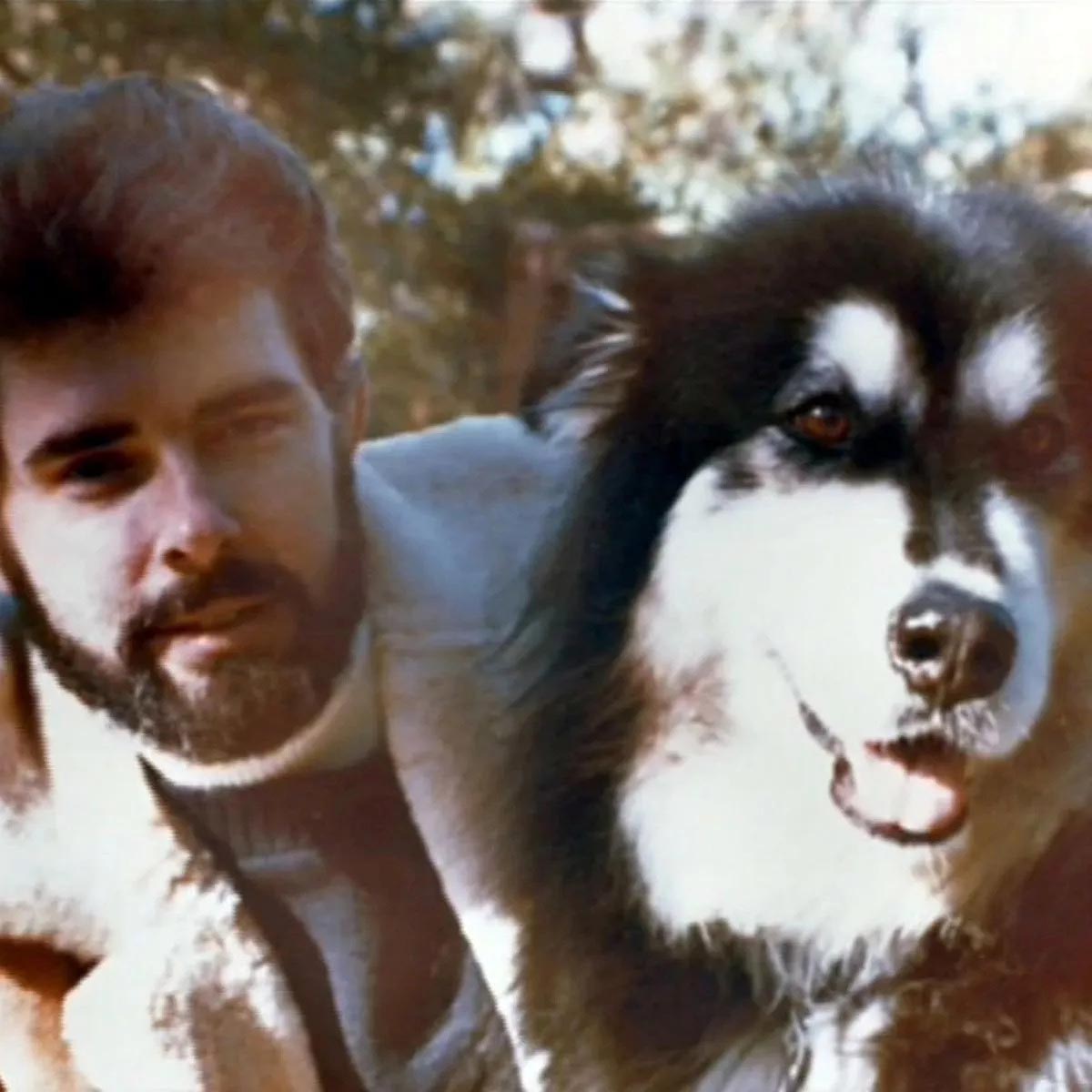 george lucas and his dog