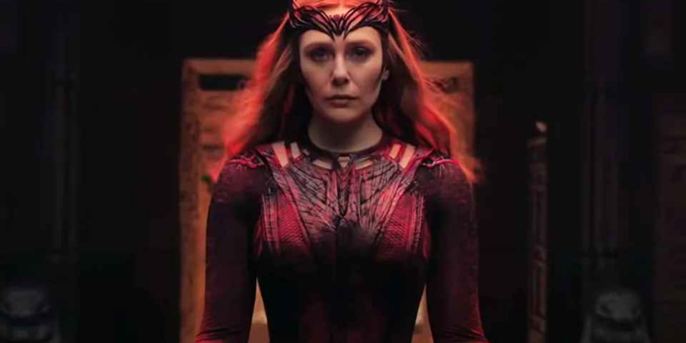 wanda maximoff as the scarlet witch